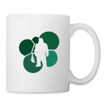 Big foot Bigfoot Big foot Lochness - Tasse - Weiß - Rechts