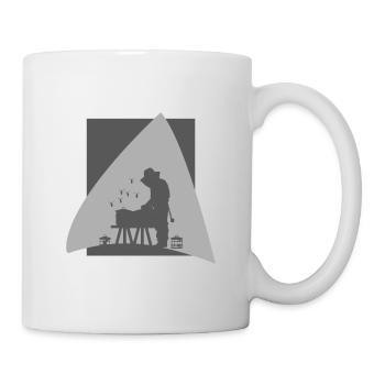 Beekeeping Honigbiene Nektar - Tasse - Weiß - Rechts