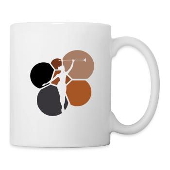 Twirling Gymnastik Gymnastik - Tasse - Weiß - Rechts