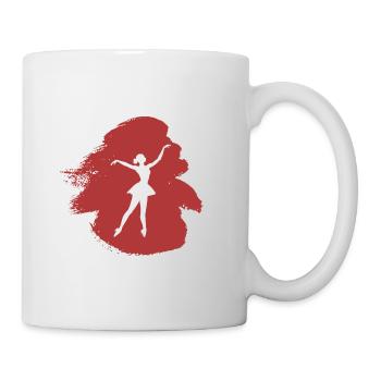 Ballerine Swan Lake Ballet Dancer - Mug blanc - blanc - Droite