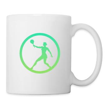 Tennis de plage Ballon de plage Tennis de plage - Mug blanc - blanc - Droite