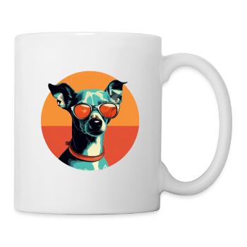 Italian Greyhound Cool - Italian Greyhound Hund - Tasse - Weiß - Rechts
