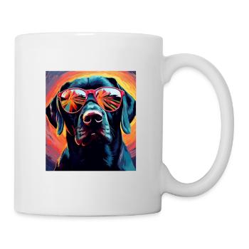 Labrador Cool - Chien Labrador - Mug blanc - blanc - Droite