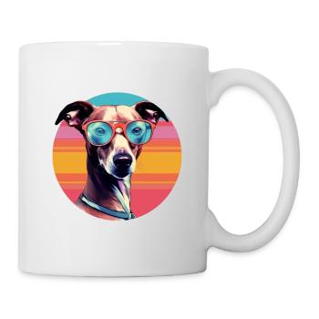 Italian Greyhound Cool - Italian Greyhound Hund - Tasse - Weiß - Rechts