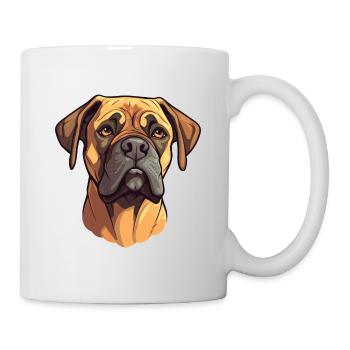 Perro de Presa Canario Hunderasse Cartoon Kawaii il - Tasse - Weiß - Rechts