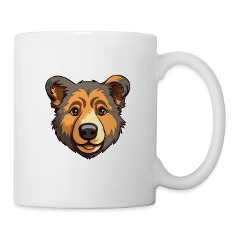 Tahltan Bear Dog Breed Cartoon Kawaii Illustration - Mug - white - Right
