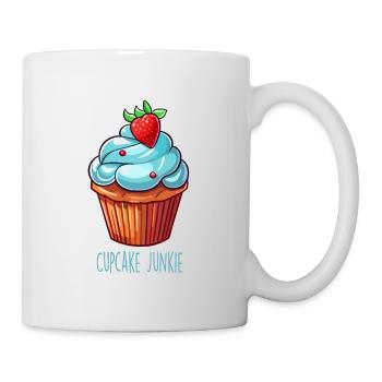 Cupcake Junkie Cupcakes Candy Baked Goods - Mug - white - Right