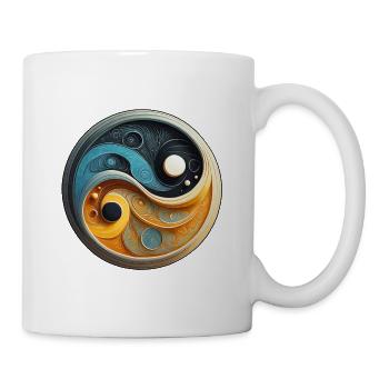 Yin und Yang - Tasse - Weiß - Rechts