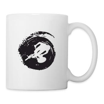 Mountain biking Mountain biking Mountain biking - Mug - white - Right