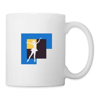 Ballett Oper Balletttänzerin - Tasse - Weiß - Rechts