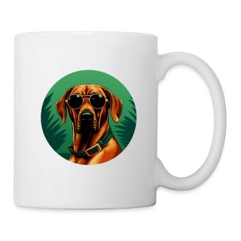 Rhodesian Ridgeback Cool - Rhodesian Ridgeback - Mug blanc - blanc - Droite