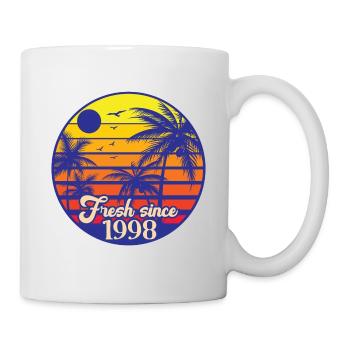 Millésime 1998 - Mug blanc - blanc - Droite