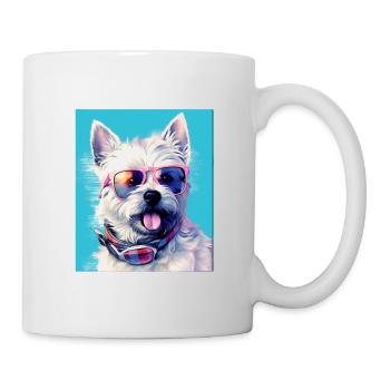 Westie Cool - Westie Dog - Mug - white - Right