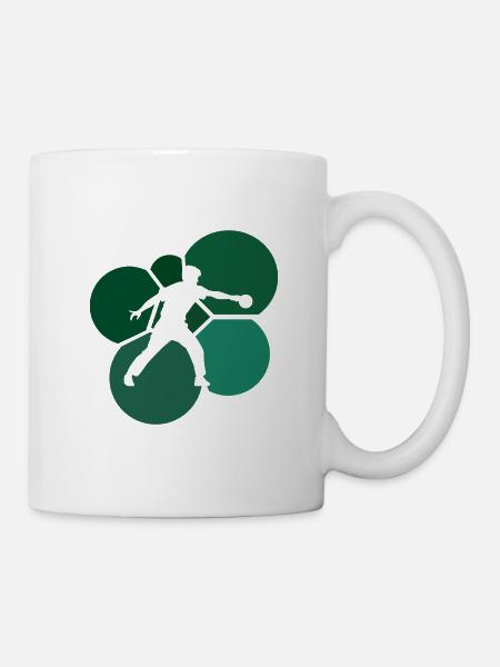 Table Tennis Table Tennis Table Tennis Table T - Mug - white