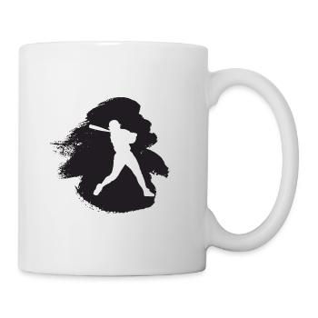 Baseball Softball Pitcher - Tasse - Weiß - Rechts