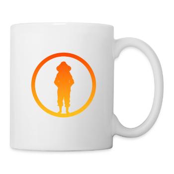 Abeilles Abeille Nid d’abeille - Mug blanc - blanc - Droite