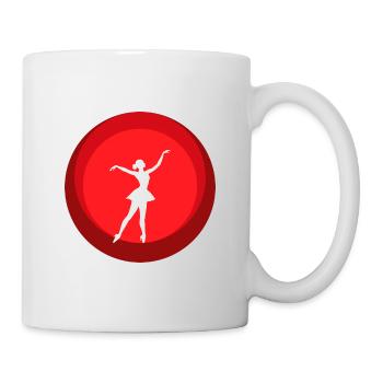 Danseuse de ballet Danseuse de ballet Ballet - Mug blanc - blanc - Droite