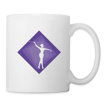 Baton Twirling Dancing Twirling - Mug - white - Right