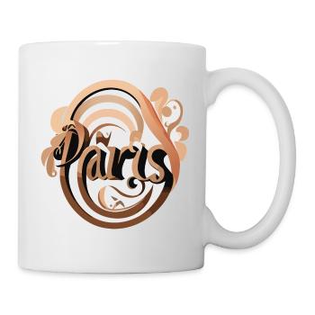 Paris - Tasse - Weiß - Rechts