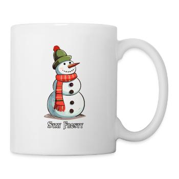 Funny snowman Stay Frosty - Mug - white - Right