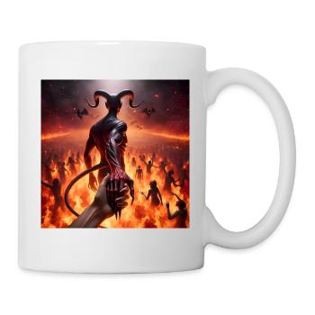 Folgt mir in den Abgrund - Infernal Devil's Pact #04 - Tasse - Weiß - Rechts