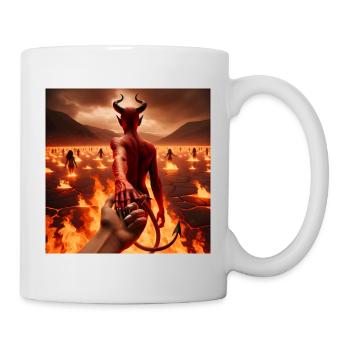 Follow Me to the Abyss - Infernal Devil's Pact #09 - Mug - white - Right