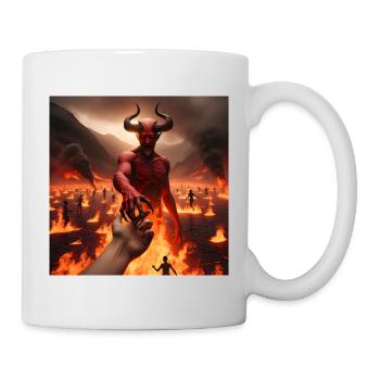 Follow Me to the Abyss - Infernal Devil's Pact #17 - Mug - white - Right