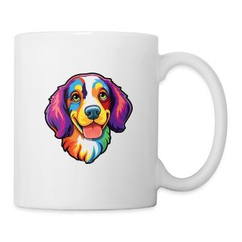 Appenzeller Sennenhund Dog Breed Cartoon Kawaii Il - Mug - white - Right