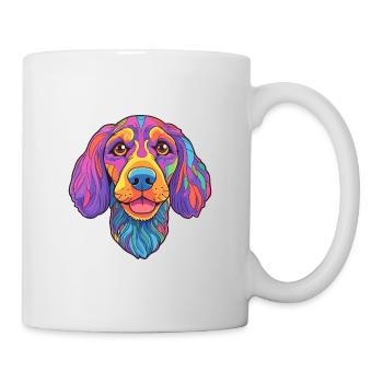 Aryan Molossus Dog Breed Cartoon Kawaii Illustrati - Mug blanc - blanc - Droite