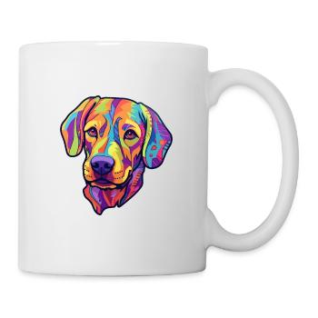 Braque Saint Germain Hunderasse Cartoon Kawaii Illu - Tasse - Weiß - Rechts