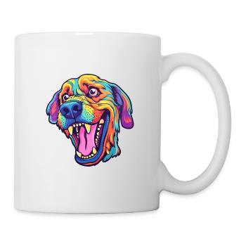 Cordoba Fighting Dog Breed Cartoon Kawaii Illustra - Mug - white - Right