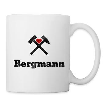 Bergmann - Tasse - Weiß - Rechts