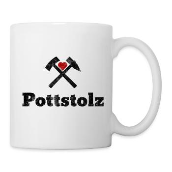 Pottstolz - Tasse - Weiß - Rechts