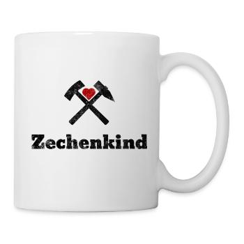 Zechenkind - Tasse - Weiß - Rechts