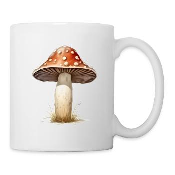 Toadstool Mushroom Mushroom Picker - Mug - white - Right