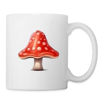 Toadstool Mushroom Mushroom Picker - Mug - white - Right