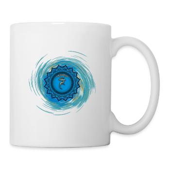 Vishuddha Cinquième Chakra - Mug blanc - blanc - Droite