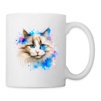 chat ragdol - Mug blanc - blanc - Droite