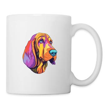 Bracco Italiano Hunderasse Cartoon Kawaii Illustrat - Tasse - Weiß - Rechts