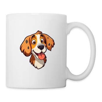 Perro de Presa Mallorquinische Hunderasse Cartoon Kawaii - Tasse - Weiß - Rechts