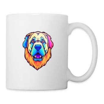 Kangal chien race dessin animé Kawaii Illustration - Mug blanc - blanc - Droite