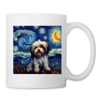 Havaneser Sternennacht - Tasse - Weiß - Rechts