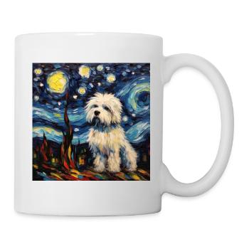 Havaneser Sternennacht - Tasse - Weiß - Rechts