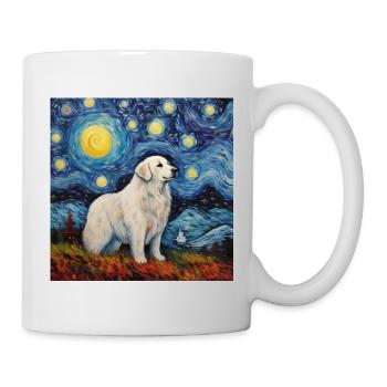 Pyrenaenberghund Sternennacht - Tasse - Weiß - Rechts