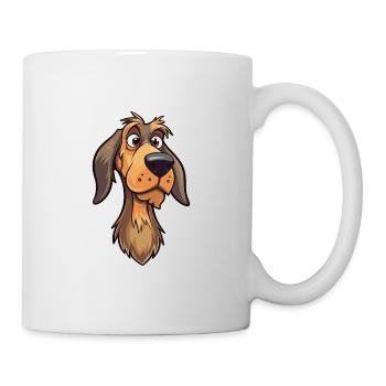 Drentse Patrijshond Race De Chien Cartoon Kawaii Illus - Mug blanc - blanc - Droite