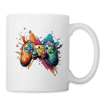 Gamepad, Gamer, Console - Mug - white - Right