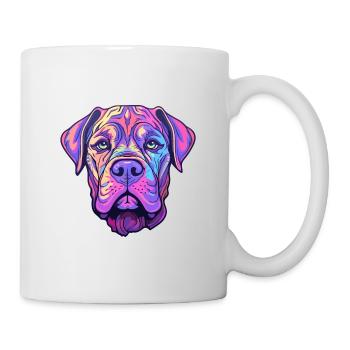 Perro de Presa Canario Hunderasse Cartoon Kawaii il - Tasse - Weiß - Rechts