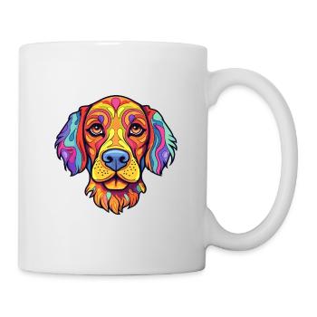 Sapsali Dog Breed Cartoon Kawaii Illustration - Mug - white - Right