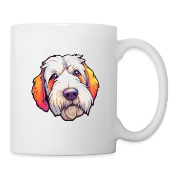 Sealyham Terrier Dog Breed Cartoon Kawaii Illustra - Mug - white - Right