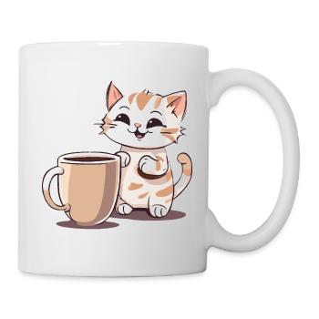 Chatcolate #2 - Mug blanc - blanc - Droite